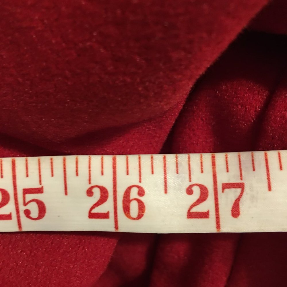 Black And Red Winter Coat Stunning Last One 54 Bust 2X NWT Hd - Picture 4 of 5